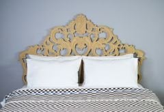 %100 Pamuklu Jakarlı Dama Desenli KAHVERENGİ Çift Kişilik Pike