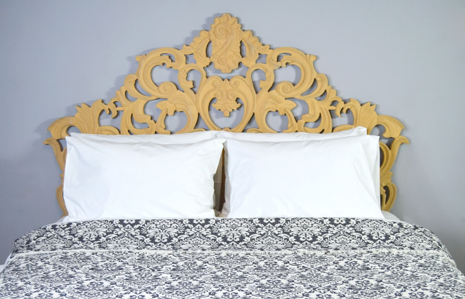 %100 Pamuklu Jakarlı ŞAL DESENLİ SİYAH Tek Kişilik Pike